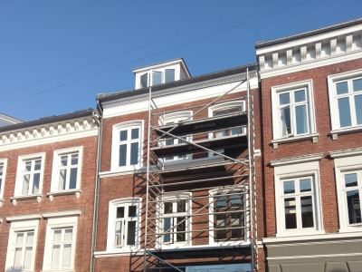 Sølystgade 24, Aarhus - Stillads og vinduesudskiftning